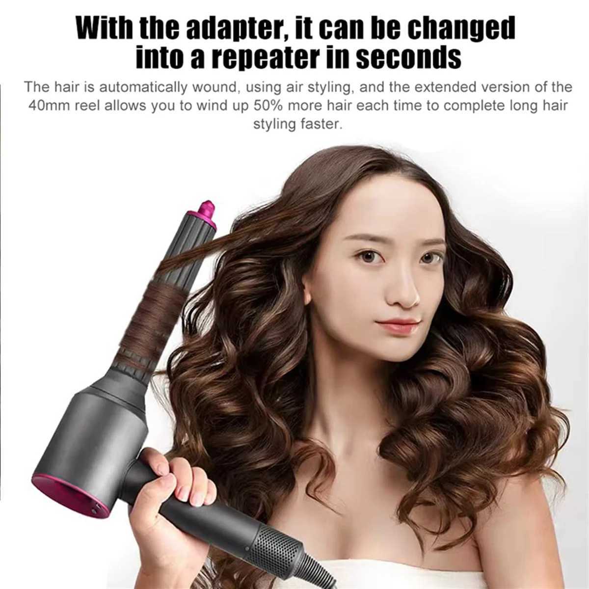 Popular 40MM Curling Styler Attachment for Hair Dryer Automatic Curling Barrels Curl Hair Styler Tool A W250220