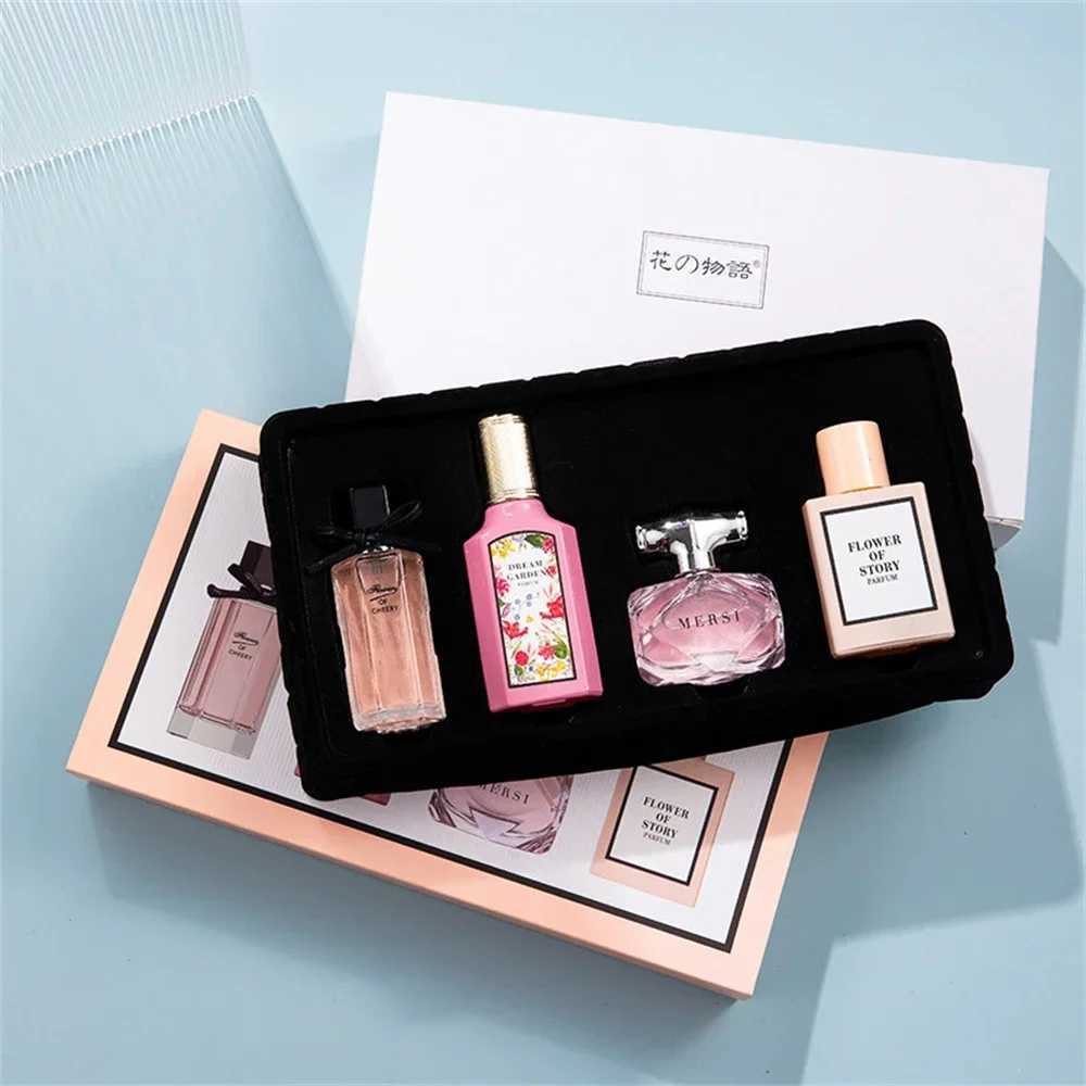High quality womens perfume 110ML gift box four piece set perfume lasting fragrance perfume flawless originalXJ250409