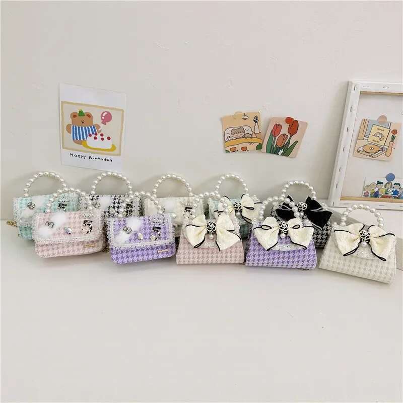 Children's New Fashion Princess Money Coin Shoulder Girl Crossbody Handbag Brand Bag S-Class