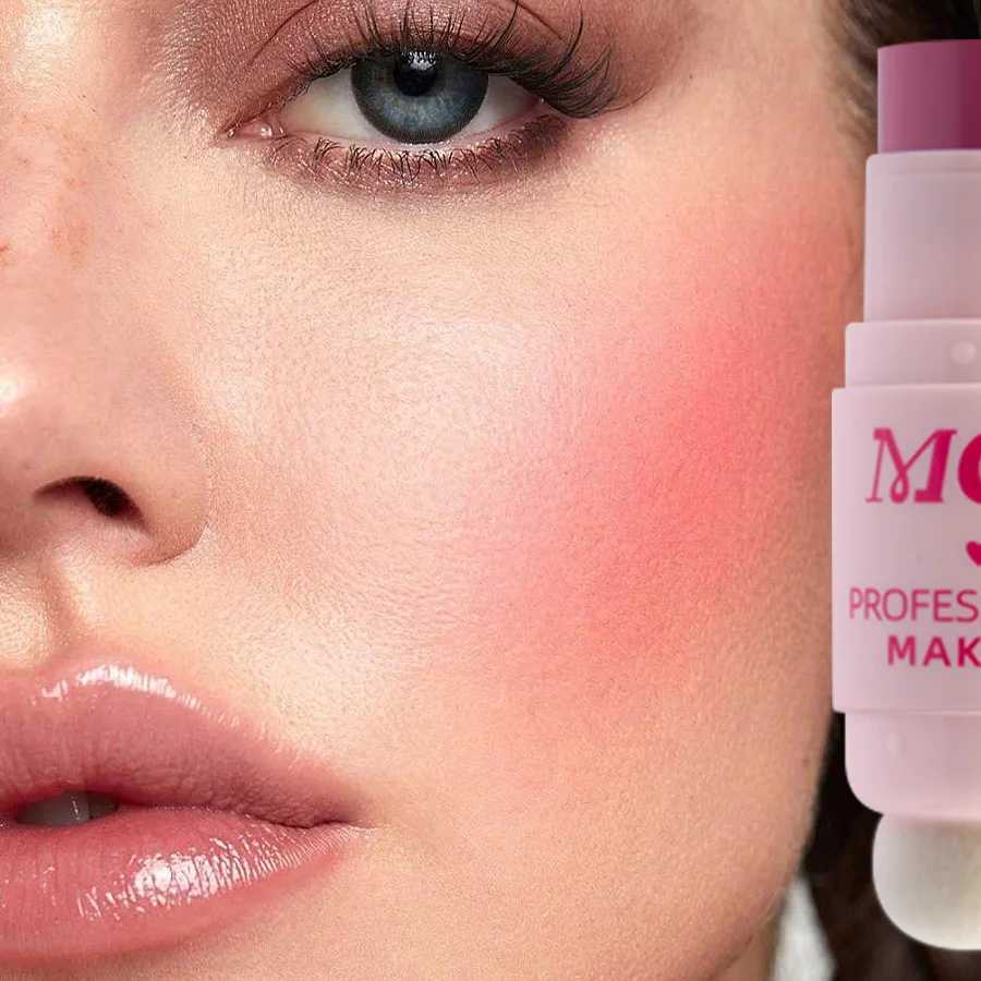 3 In 1 Cream B Stick Long-lasting Waterproof Moisturizing B Stick B Eyeshadow Lipstick Multifunctional Face Makeup LW250220