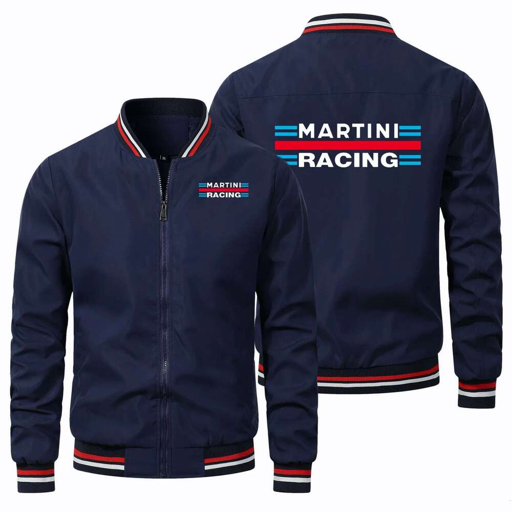 Men's Martini Running Jacket, Pilot Jacket, Spacious, Comfortable, Waterproof, Hip Hop Street, Large Size, High Quality, New, 2024