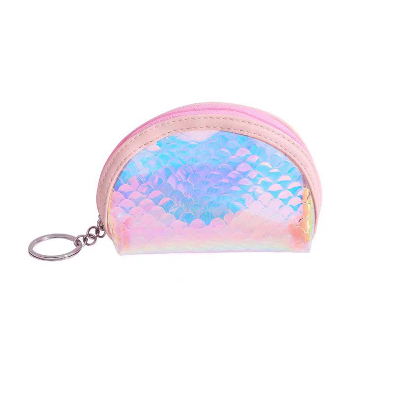 GC1124 Internet célébrité coloré laser pu cosmétique Sac de rangement de soins de la peau portable Portable Sac de toilette de voyage de voyage d