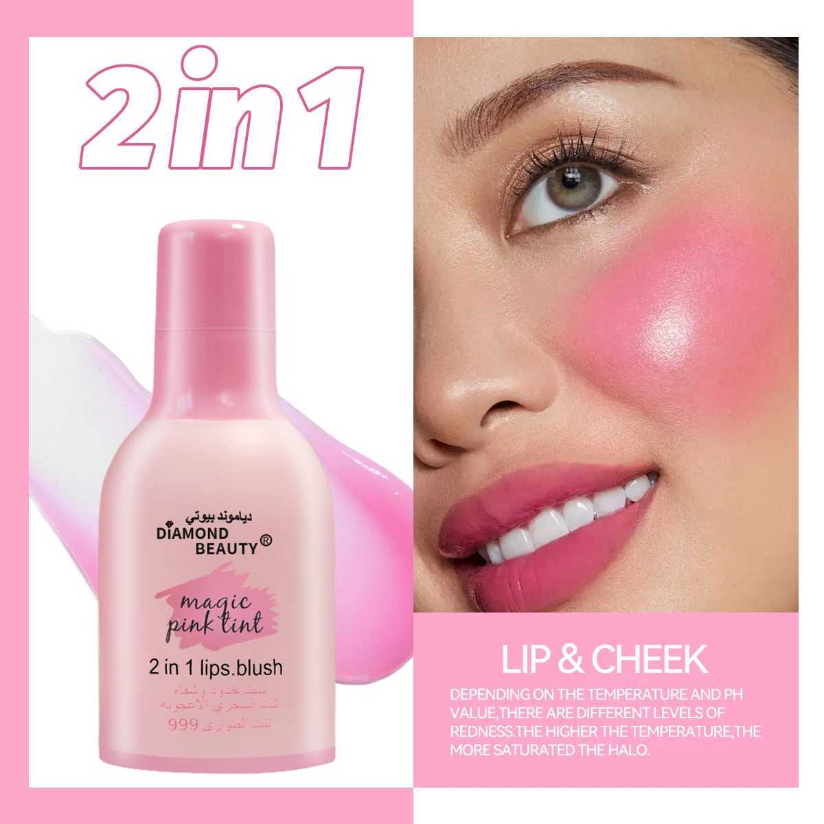 Rouge Ber Cream Fruit B Stick 2 in 1 Lipstick Easy Color Highlighting Finishing B Make Up Fall and WinterW250220