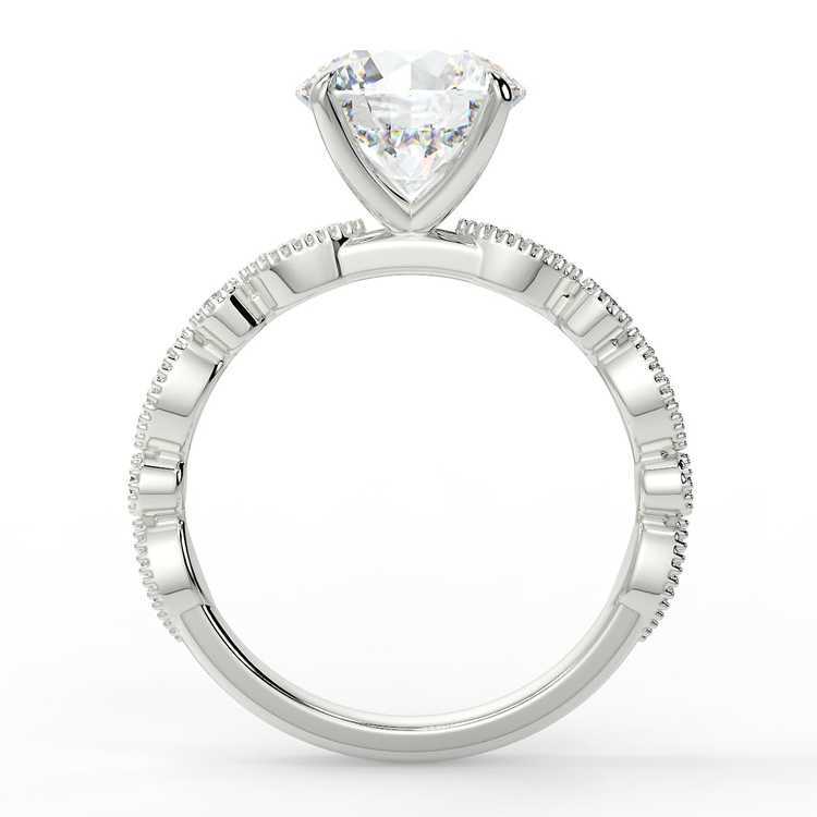 Moissanite 14K Gold Non Fade Wedding Rings Engagement Jewelry Wedding Rings for Ladies
