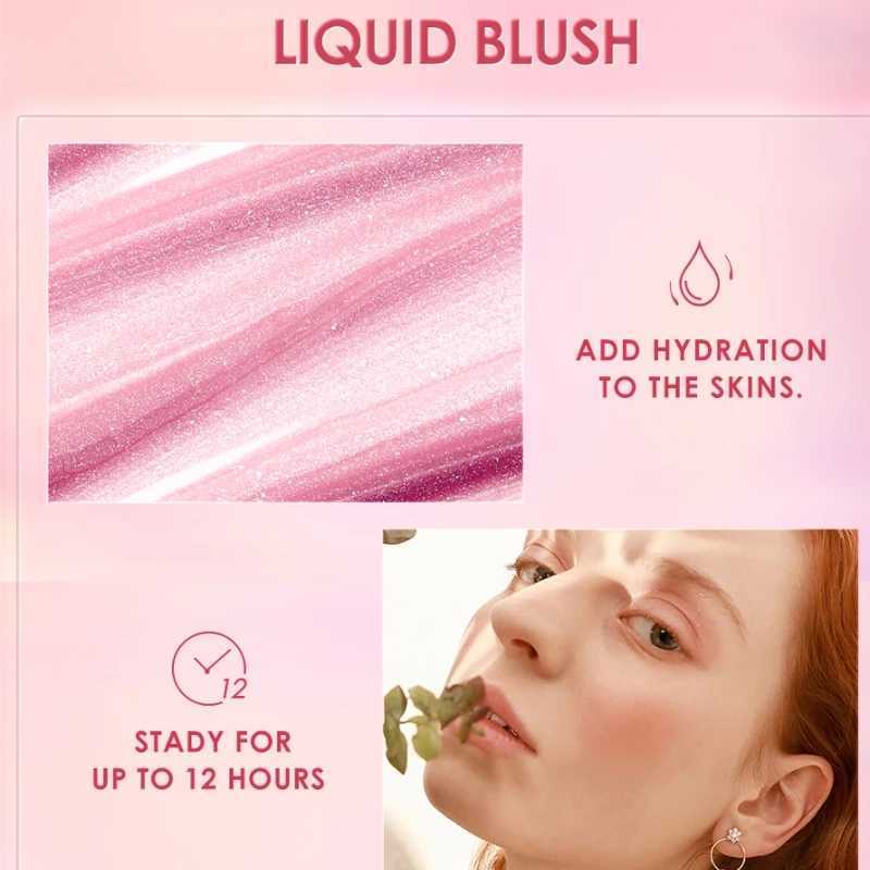 FOCLARURE Liquid Ber 4 Colors Natural Makeup Facial B Long lasting Matte Makeup Hangover Red Wine B Korean MakeupW250220