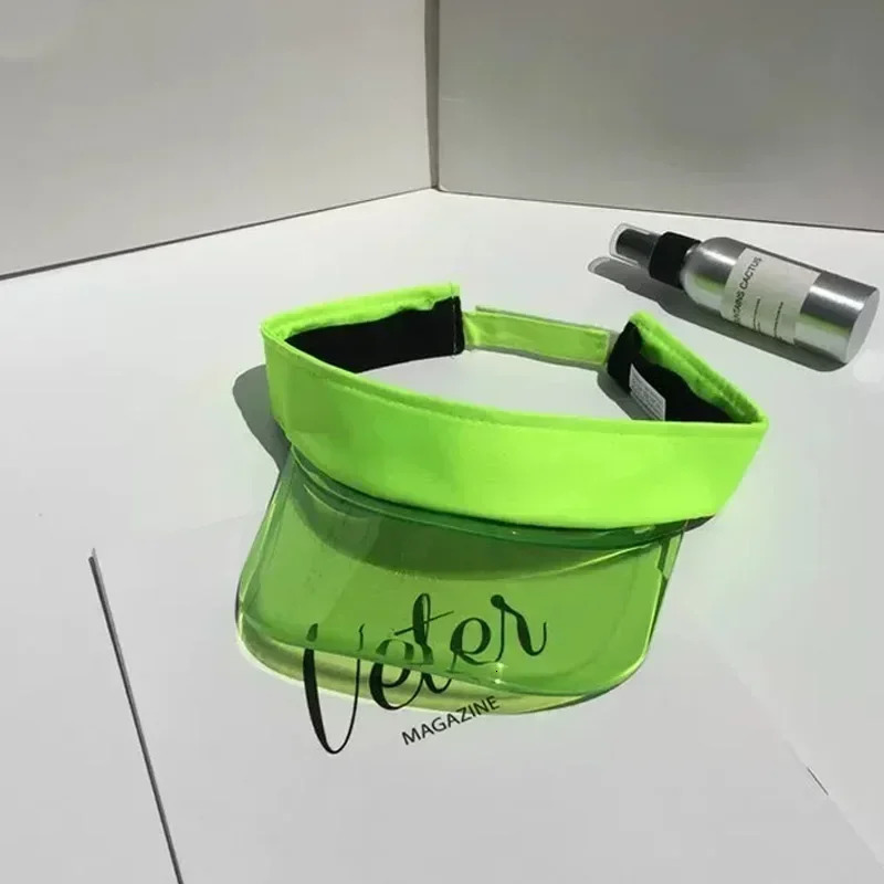 Sun Hats Neutral Golf Hat Sun Protection Soft PVC Outdoor Sports Tennis Running Beach Running Empty Top Sunshade Hat Green 2 Pack 250219