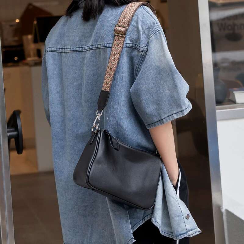 Genuine Leather Small Fashion Shoulder Crossbody Designer Bag For Women