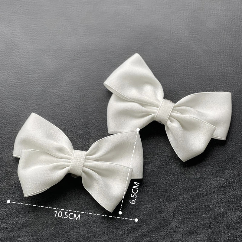 1Pair Bow Flower Shoes Accessories Wedding Bride Charm Shoe Buckle Decor Clips 250219