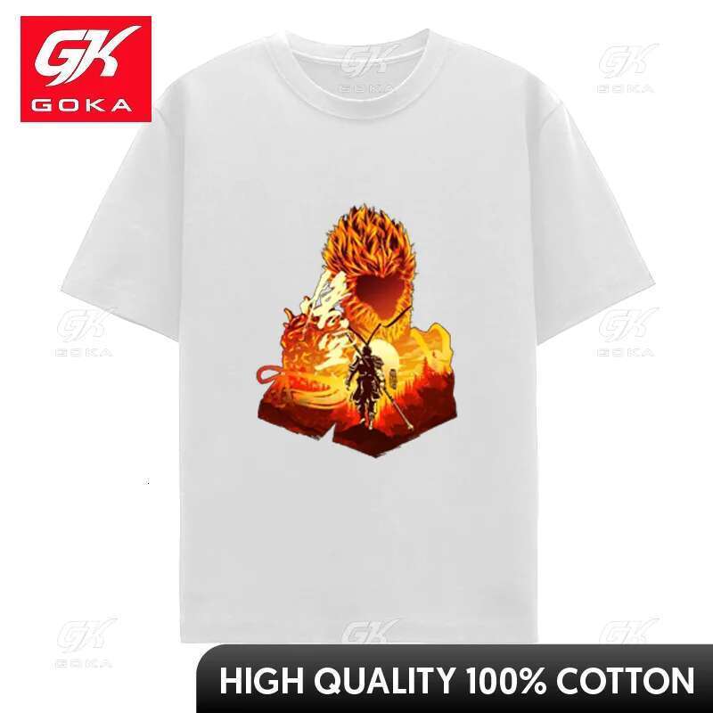 Black Myth Wukong Cotton T-shirt for Men, Retro Graphic T-shirt, Adventure Game, Money King Unisex T-shirt, 150.To The West