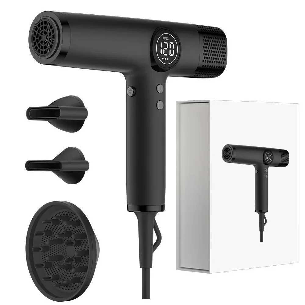 Professional 800W High Powerful Brushless Salon/Barber Hair Blower Dryer Negative Ion Hair Dryer Styling Tools High Speed W250220