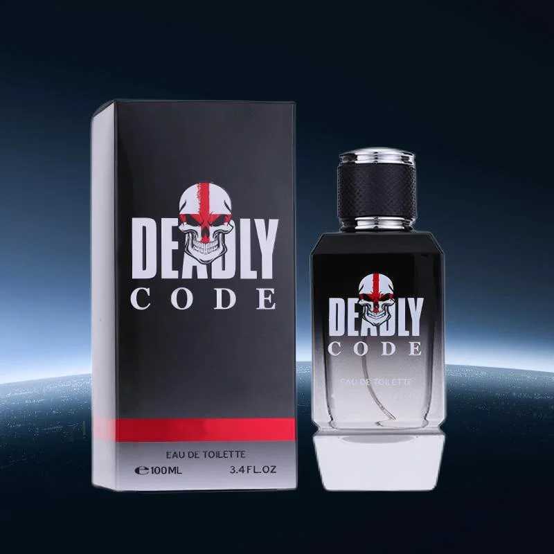 Deadly Code Jasmine Oriental Flower Scent Men PerfumeAquatic Woody Note Body SprayLong Lasting Light FragranceEau De ToiletteXJ250220