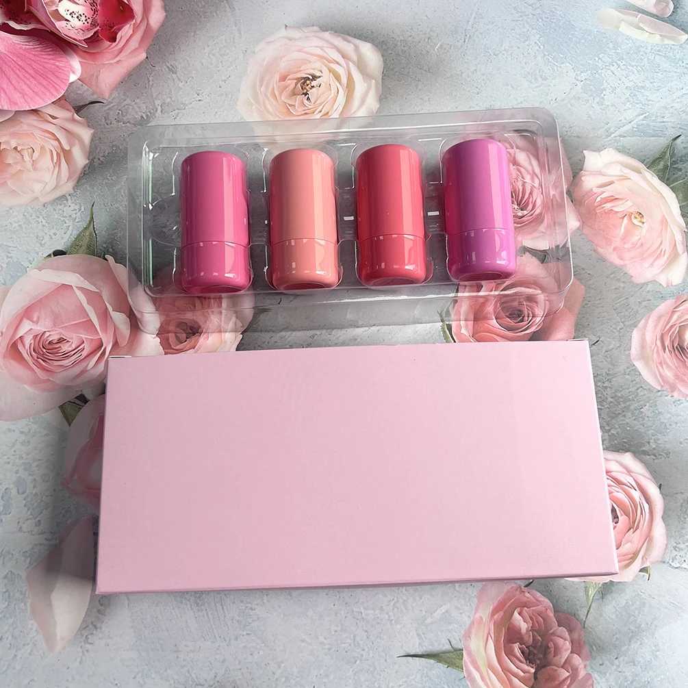 4-piece Kit Ber Stick Private Label Jelly Pigment Natural Long Lasting Waterproof Custom Makeup Wholesale Cruelty FreeW250220