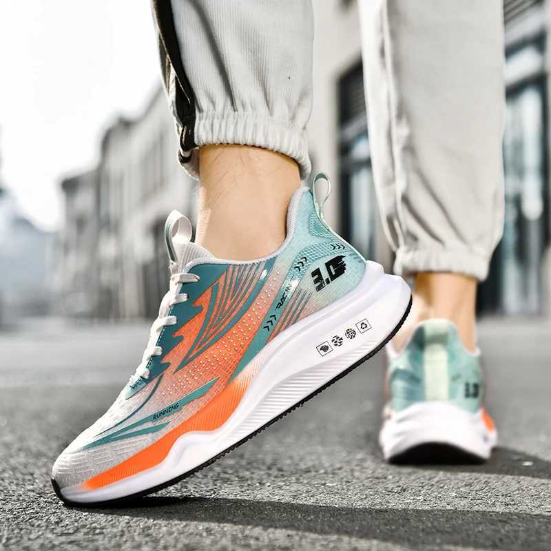 INS Carbon Plate Marathon Men Sports Running Shoes Air Cushion Lightweight Women Athletic Gym Sneakers Tenis masculino Footwear Z250225