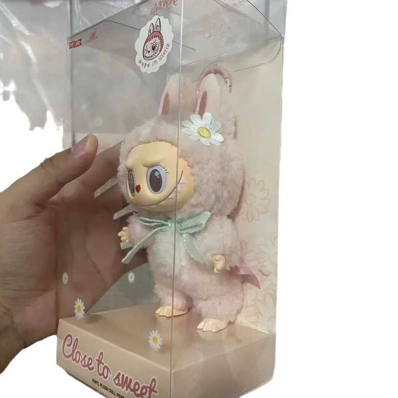 Mokoko Sweetheart Pink Doll Pendant Cute Labubu Creative Ornament Christmas Gifts Children Toys Labubu 1 1 ReplicaT250305