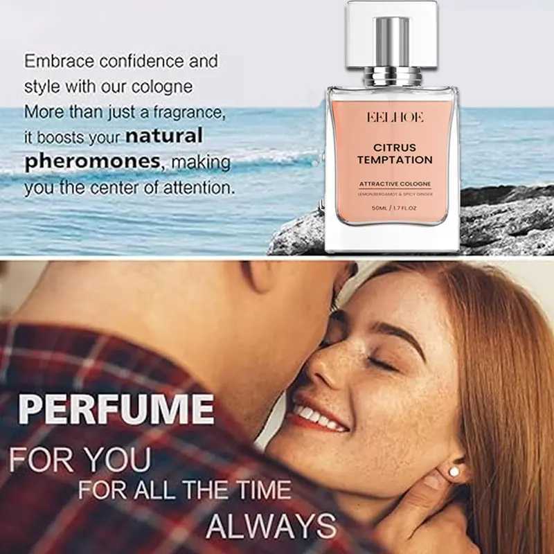 Mens Hypnosis Pheromone Cologne Perfume Attracts Woman Excited Fragrance Long Lasting Body Spray Flirting Encourage DatingXJ250220