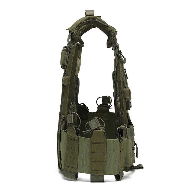 Outdoor training vest multi-functional MOLLE expansion convenient quick release vest waterproof and wear-resistantXJ250219