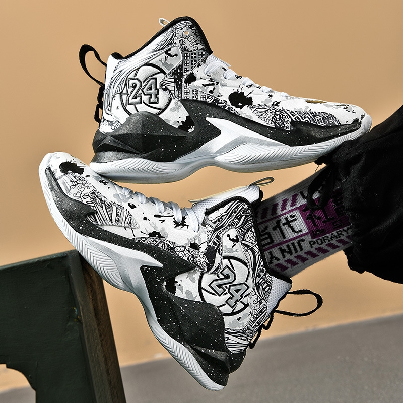 Basketball shoes Spring and autumn new sports shoes men's trend casual couples breathable youth running men's shoes 35-45