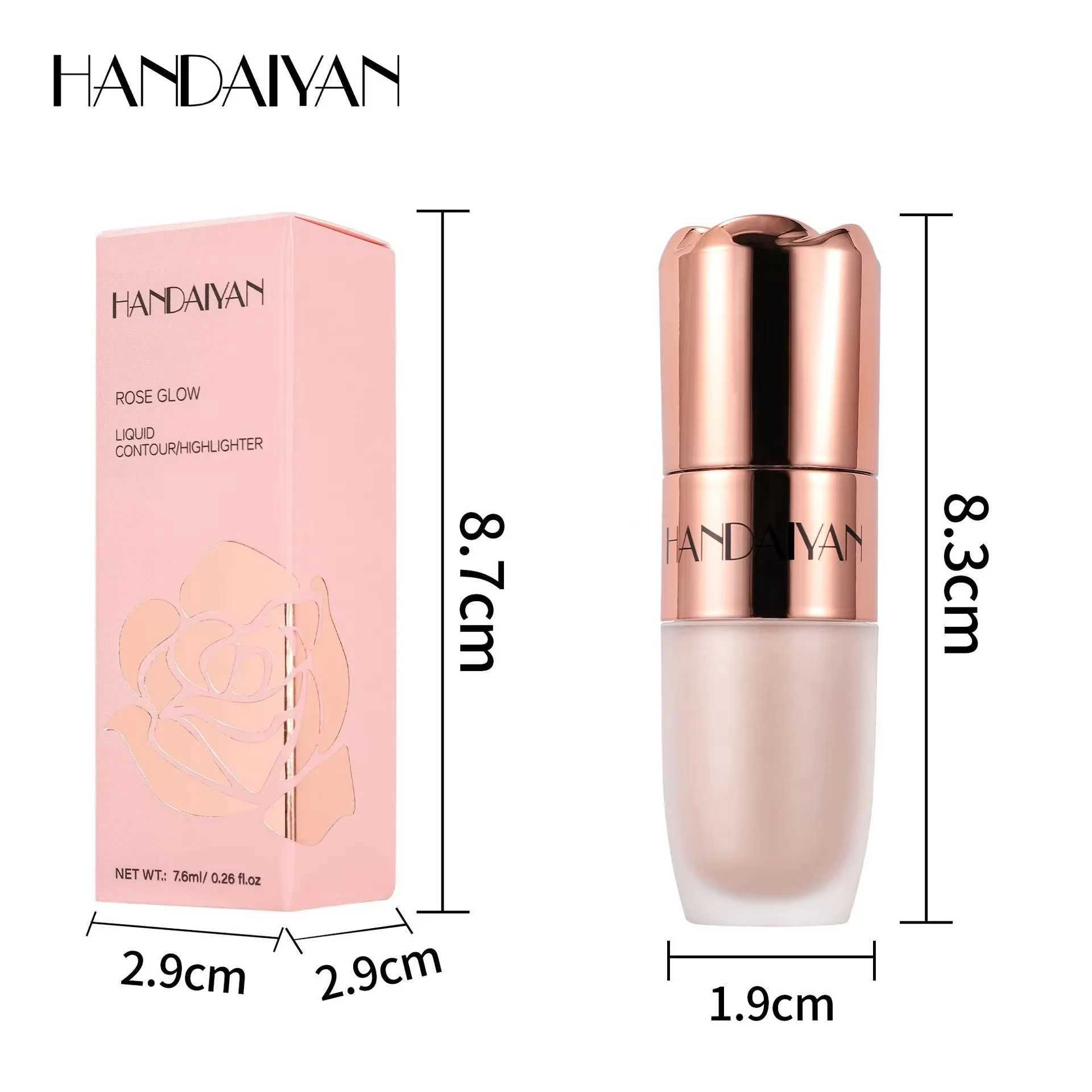 8 Colors Face Foundation Concealer Waterproof Long Lasting Matte Cheek Contour Stick Highlighters Shadow Liquid Contour Stick.W250220