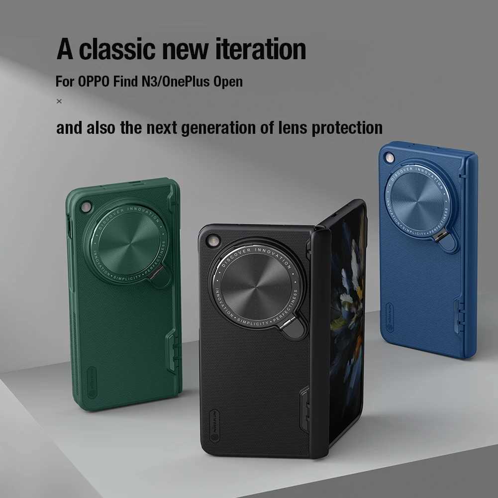 for Oneplus Open Case Nillkin CamShield Case with Stand Slide Camera Case for Oneplus Open Lens Privacy Cover Z250220