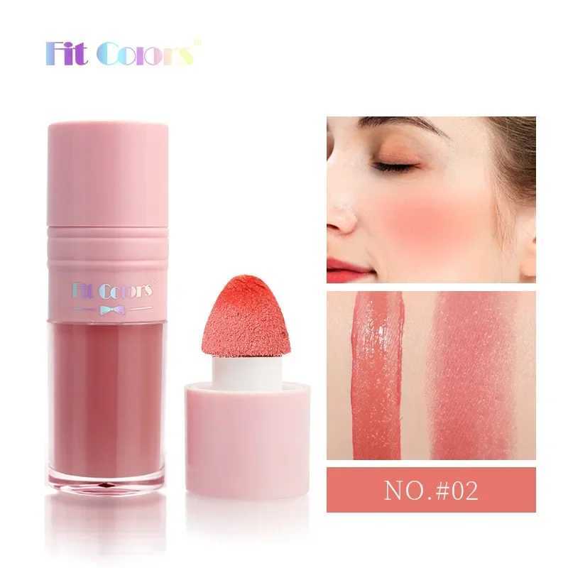 Liquid B Cheek Tint Sponge Tip Soft Smooth Face Contour Makeup Ber Rouge Waterproof Long Lasting Creamy CosmeticW250220