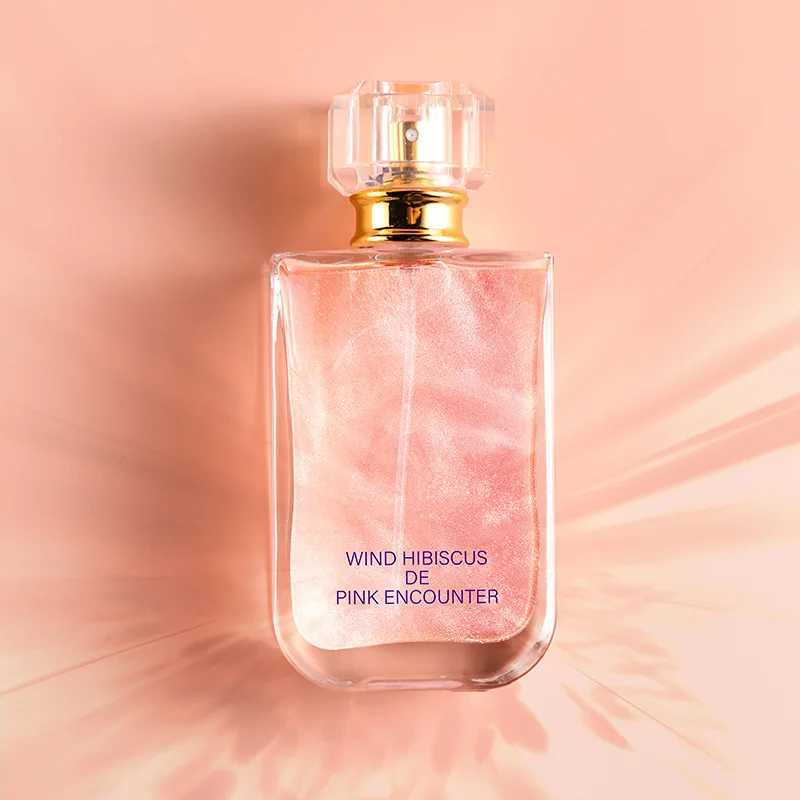 50ML Pink Shimmer Perfume Long Lasting Fragrances Parfume Women Deodorants Spray Eau De Cologne Fresh Natural High Quality GiftXJ250220