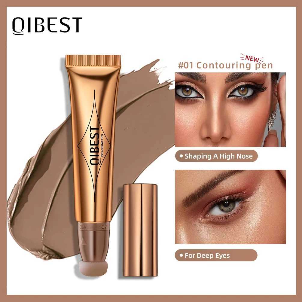 QIBEST Pink Peach Liquid B Velvet Matte Ber Face Pigment Stick Lasting Natural Cream Cheek Tint B MakeupW250220