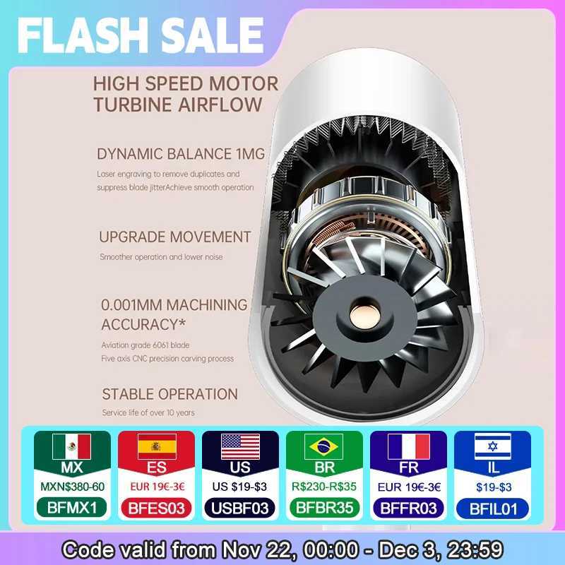 Hair Dryer High-Speed Electric Turbine Airflow Low Noise Constant Temperature And Quick Drying Suitable For Home Salons. W250220