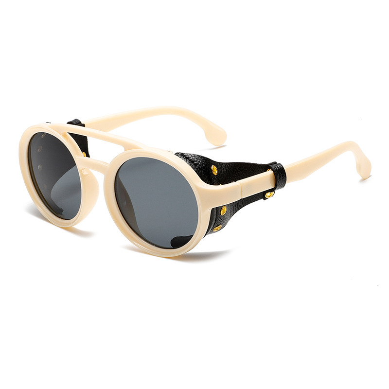 2025 New Steampunk Retro Round Frame Sunglasses Cool Everything High Quality Travel UV Protective Sunglasses for Men and Women