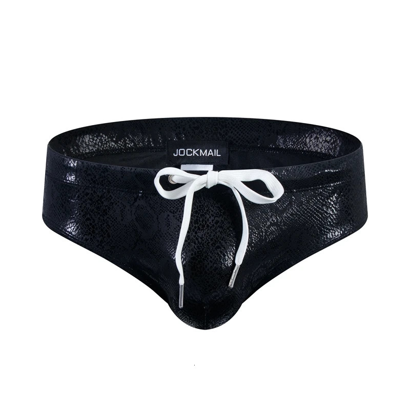 Mens Swimwear Sexy Male Swimming Brief with Removable Padded Pad Push Up Swimsuit Trunks Men Swim Tanga or As Underwear 250220