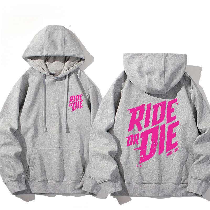 Muc-Off Ride or Die Cotton Fleece Hoodie Unisex Men Women Fa