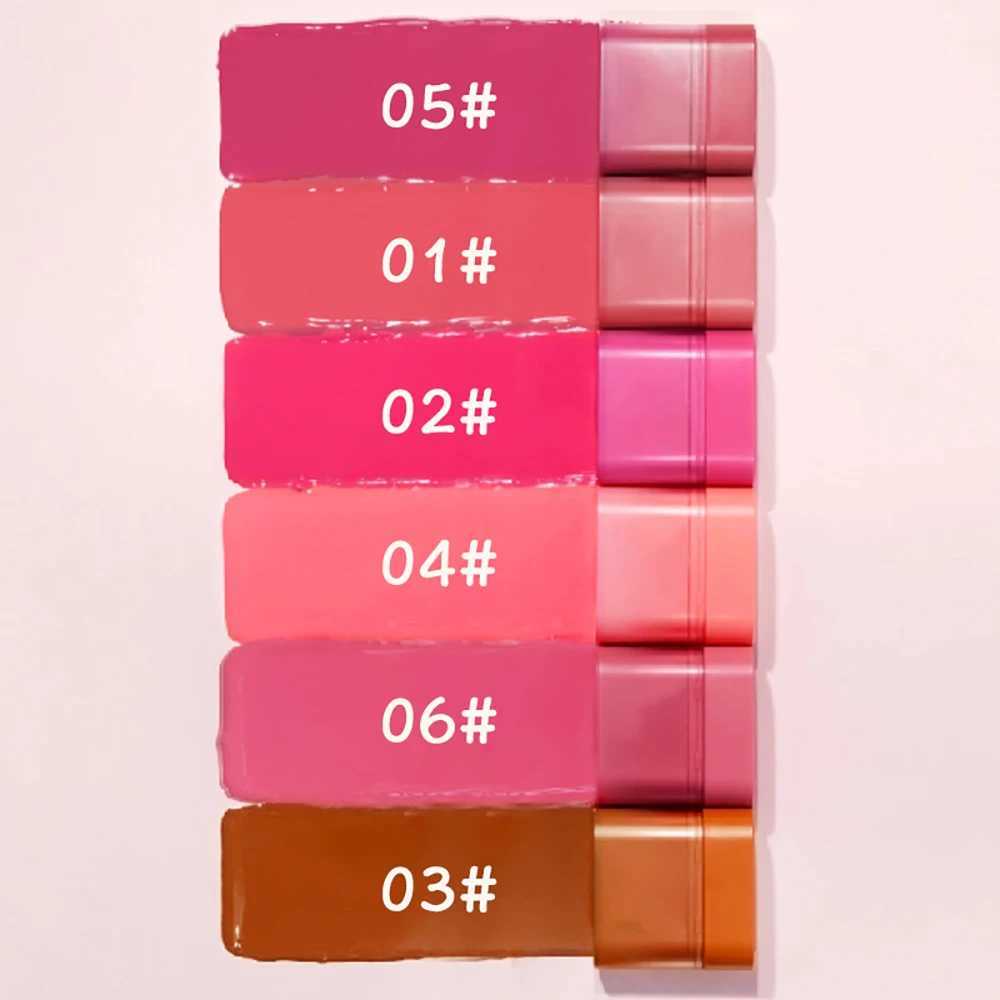 Multi purpose makeup B stick 2-in-1 lipstick B and lipstick stick waterproof solid natural matte colored moisturizing stickW250220