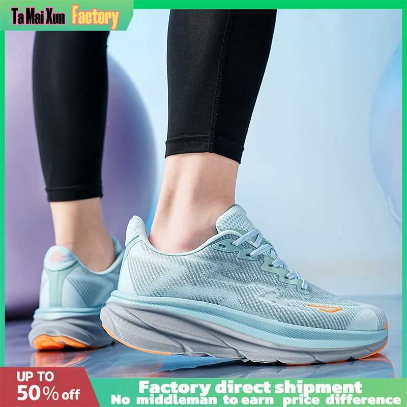 Clifton 9 High-quty Cushioning Running Shoes New Mens trainers Luxury Mesh Walking Women Sneakers Outdoor Casual Hiking ShoesC250219