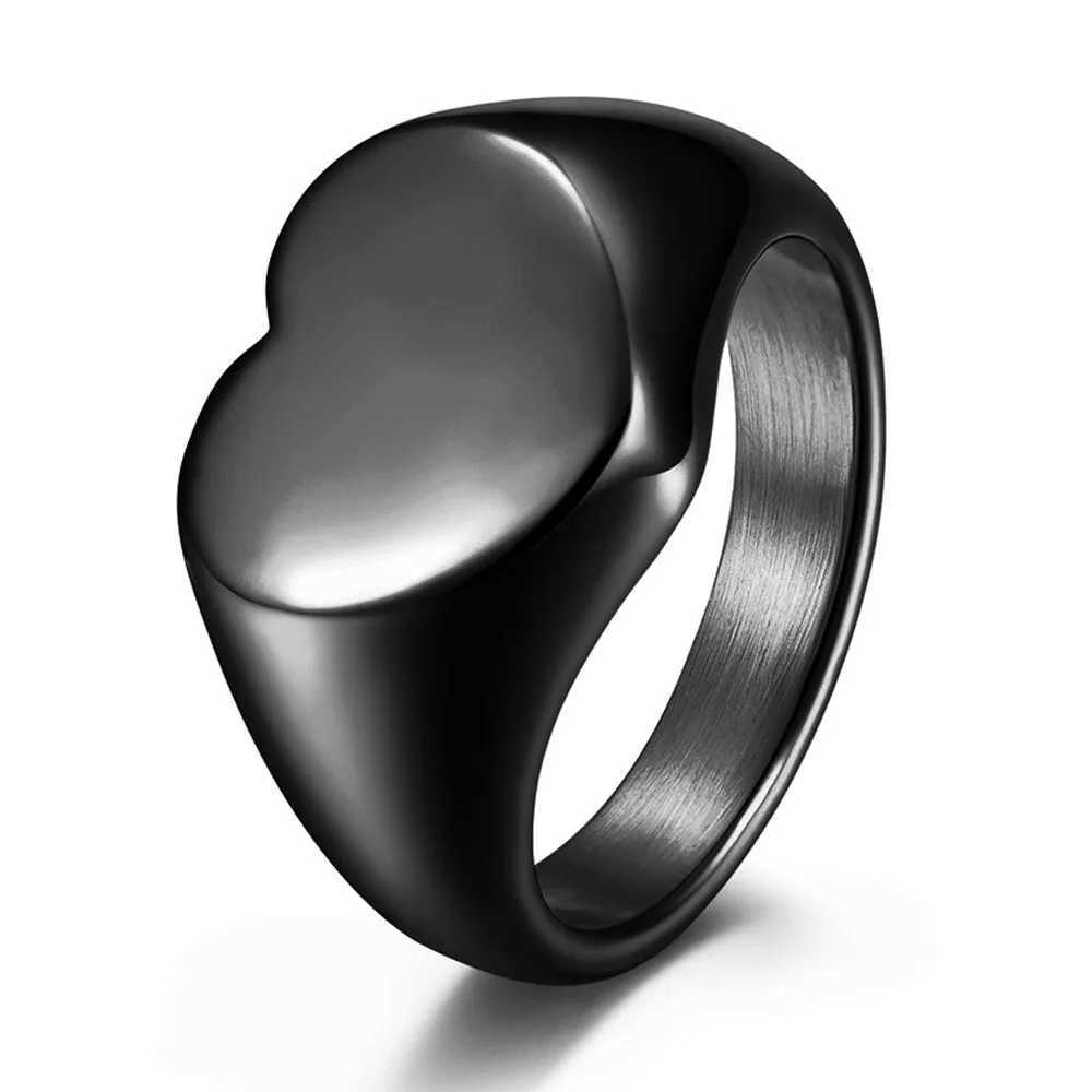 Cute Round Rings for Wen Stainless Steel Simple Geetric Finger Vintage Fishion Excellent Quality X250220