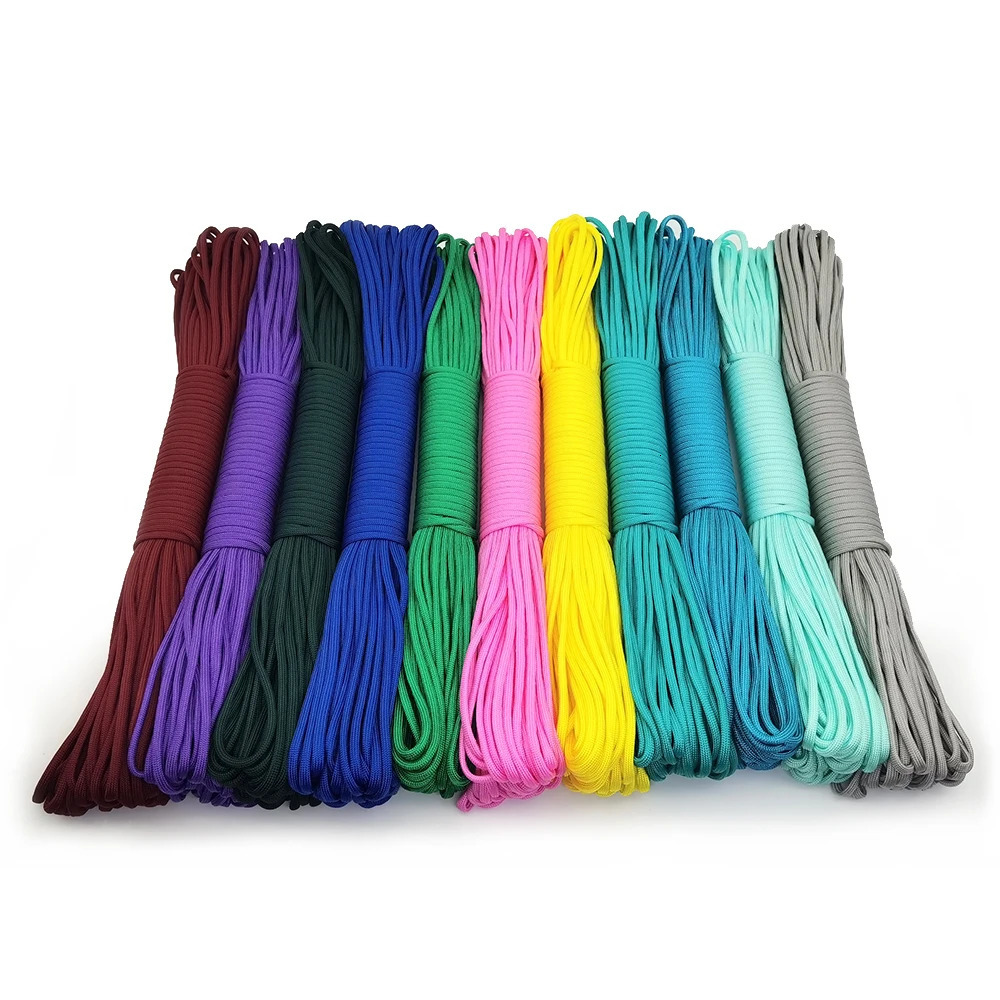 Diameter 4 MM 5 10 20 31 meters 7 vertical core umbrella rope tent used for camping clothing hanging DIY bracelet 250213