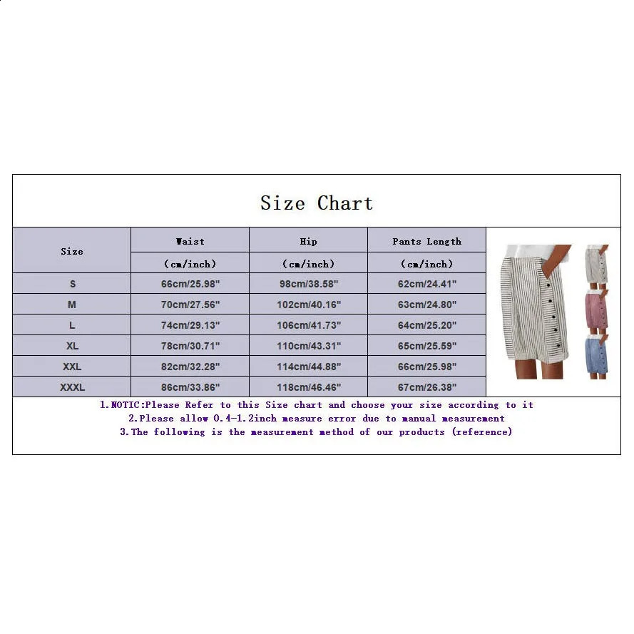 Striped Printed Versatile Shorts Button Thin Streetwear Summer Casual Trousers For Fine Woman Beach Comfy Shorts Ropa Para Mujer 250217