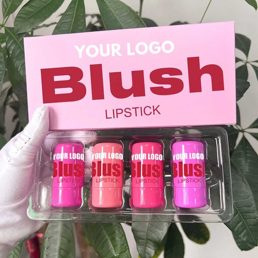 4-piece Kit Ber Stick Private Label Jelly Pigment Natural Long Lasting Waterproof Custom Makeup Wholesale Cruelty FreeW250220