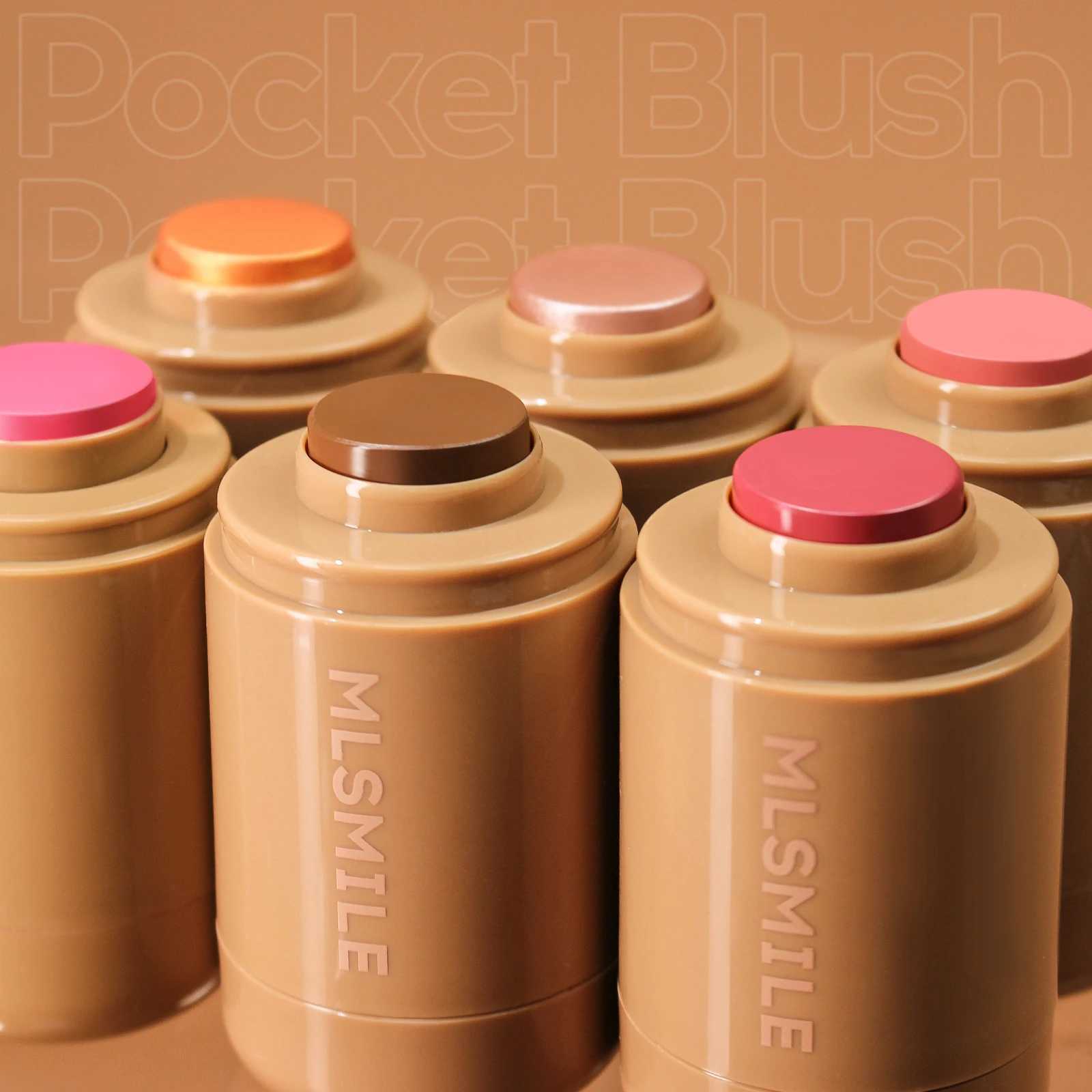 MLSMILE Multi-purpose b stick. For lips and cheeks. Vegan and non-irritating. Moisturizer and Lip GlossW250220