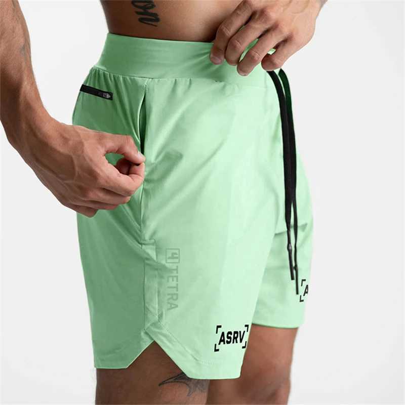 Summer New Gym Men Shorts Jogging Exercise Shorts Mens Sports Fitness Quick Dry Training Zipper Pockets Running Shorts X250220