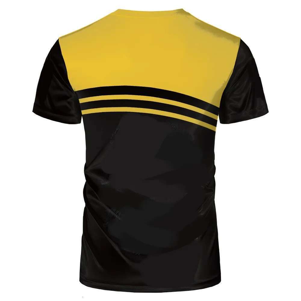 Men's Short Sleeve T-shirt, Summer and Breathable, with VPN 3D Printing, Fashionable, Online Special Offer