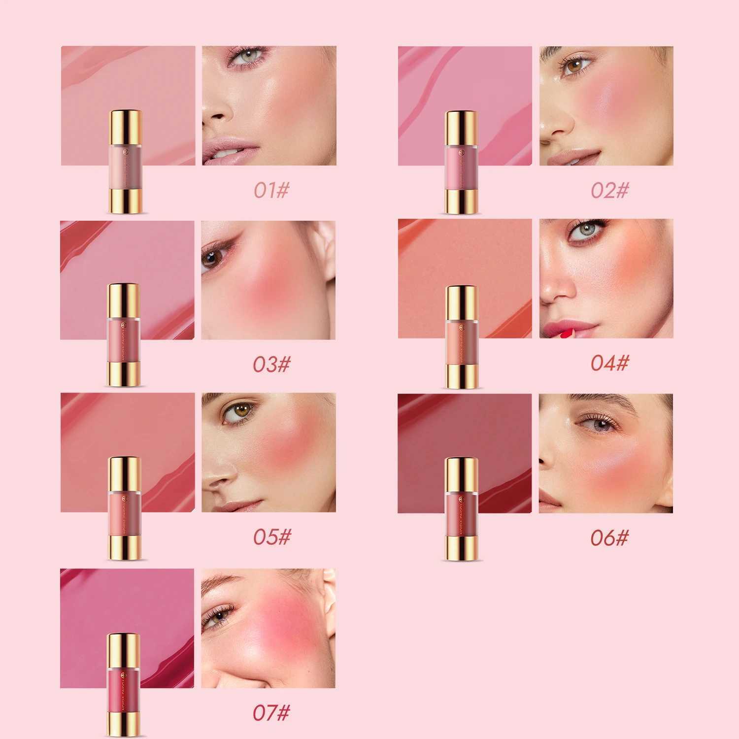 VISION 4colors/pack Dropper Liquid Pressed B Hydrating Moisturizing Silky Natural Brightening B LipglossW250220