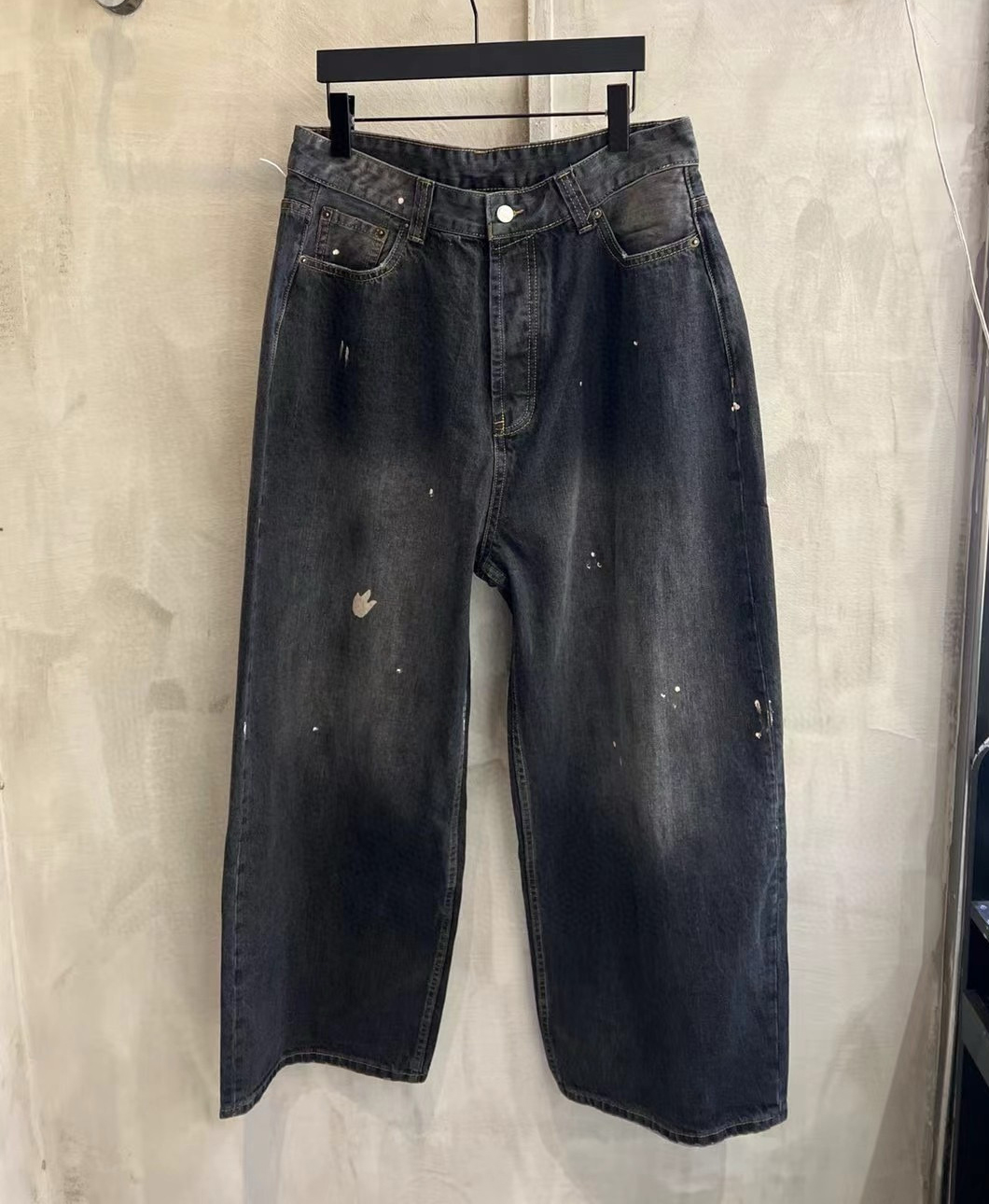 Men's Plus Size Pants Round neck embroidered and printed polar style summer wear with street pure cotton 53rg