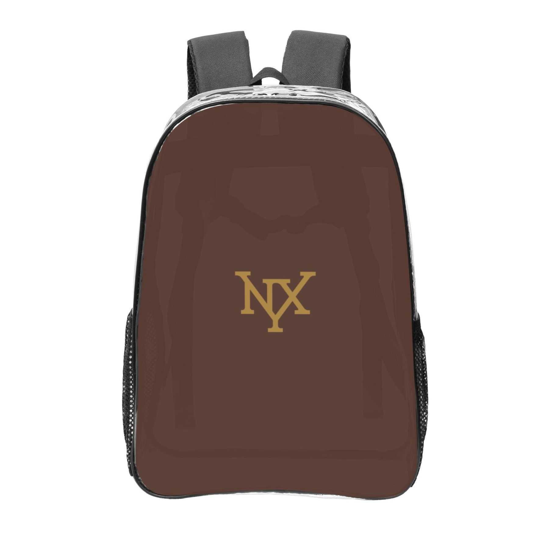 NXY Pvc Backpack Luxury Designer Bookbag Mens Large Back Pack Bags Women Portable Travel Backpacks Student Book Schoolbag 250220