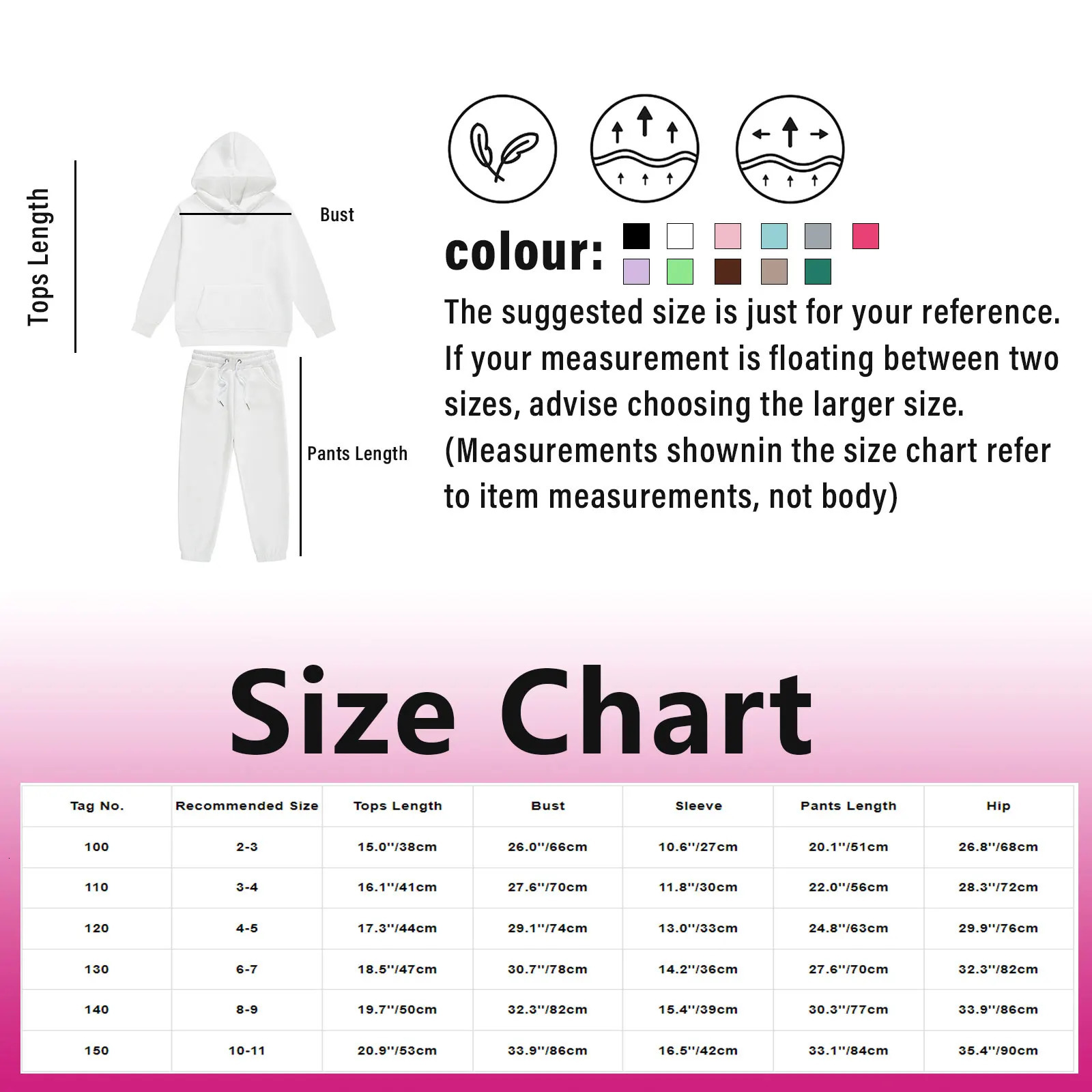 Autumn Kids Boys Girls Solid Color Sport Suit Warm Casual Tracksuit Long Sleeve Drawstring Pullover Hoodie with Sweatpants 250219