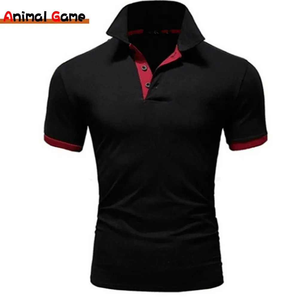 Mens Short Sleeve Polo Shirts Casual Slim Fit Basic ned Quickdrying Antiwrinkle Tops 250220