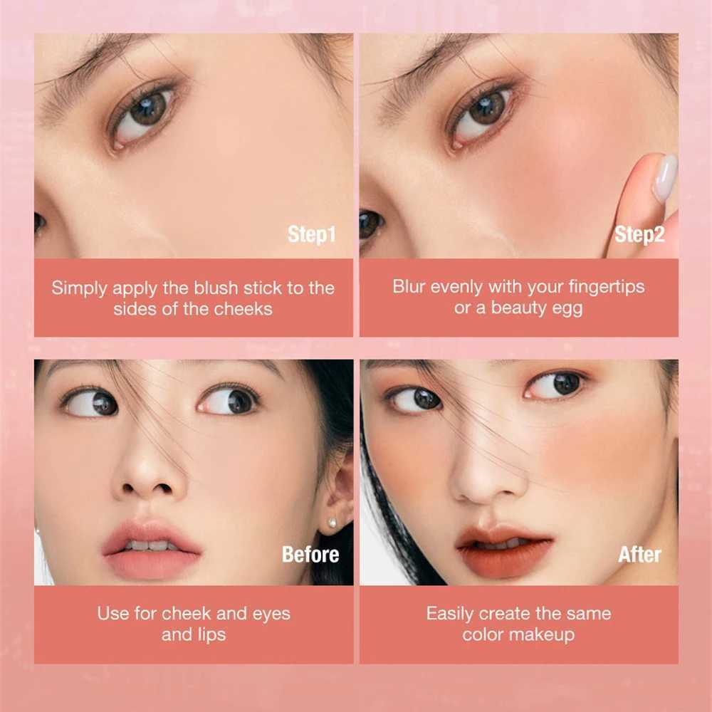 Multi-function Smooth B Stick Contour Lasting Waterproof High Color Rendering Brighten Skin Natural Matte Contour CosmeticsW250220
