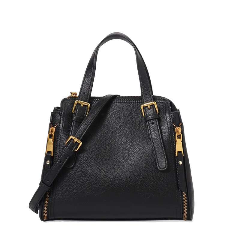 Soft Cowhide Handbag Women Winter New Genuine Leather Crossbody Fashion Shoulder Bag Classic Versatile Designer Purse
