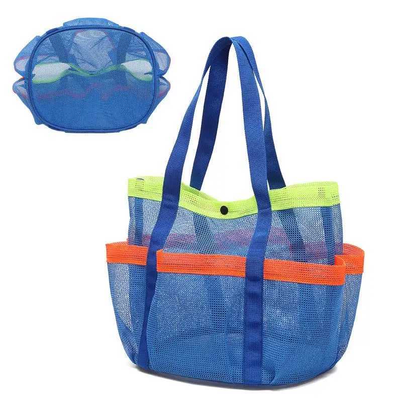 Portable Mesh Shower Caddy Beach Tote Bag Travel Storage Wash Bag Swimming Bath Bag Suitable for Outdoor Camping Quick Dry Z250219
