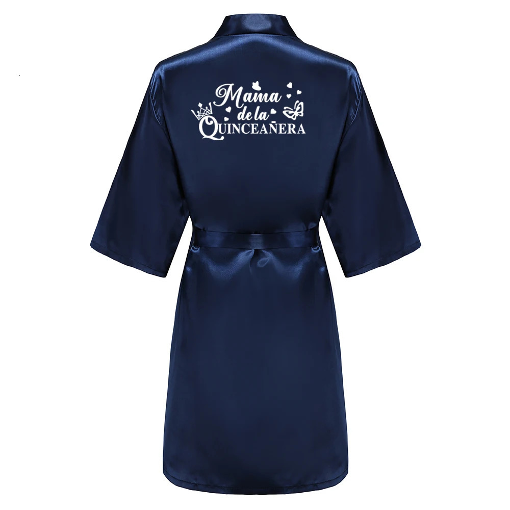 My Fifteen Years Bathrobe Mother of the Fifteen Dress Woman Homewear Party Gift 250219