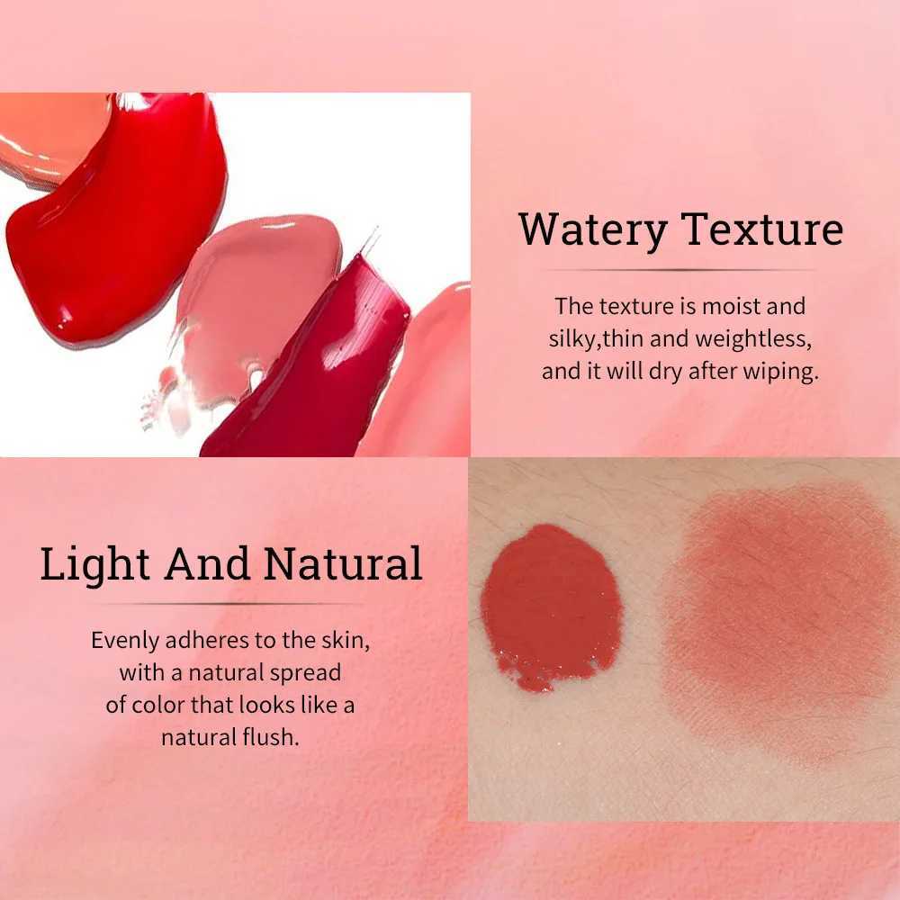 Monochrome matte liquid B natural and durable lipstick light pink eye shadow B liquid B makeupW250220