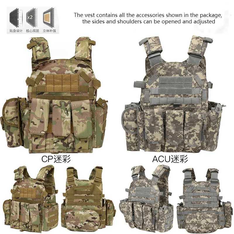 Childrens Camouflage Tactical Vest Multi-functional Breathable Outdoor EquipmentXJ250219